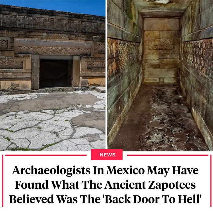 Ancient Zapotec ruins in Mexico with carvings, linked to interesting facts about mysterious archaeological discoveries.