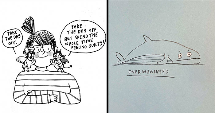 How It Feels To Live With Anxiety And Depression: 25 New Comics By Gemma Correll