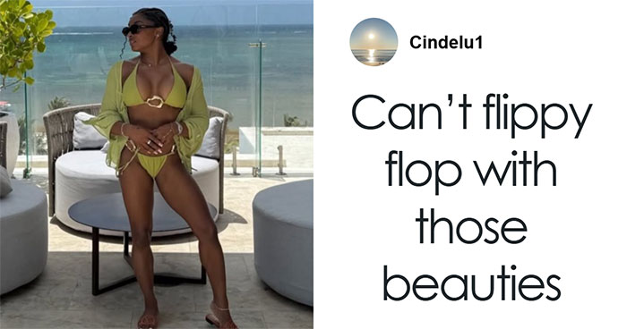 “Gone Off The Rails”: Simone Biles’ New Vacation Pics Spark Plastic Surgery Rumors