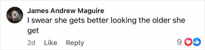 Comment praising Sofía Vergara's appearance as she looks better with age, related to swimsuit style debate. Comment praising Sofía Vergara's appearance as she looks better with age, related to swimsuit style debate.