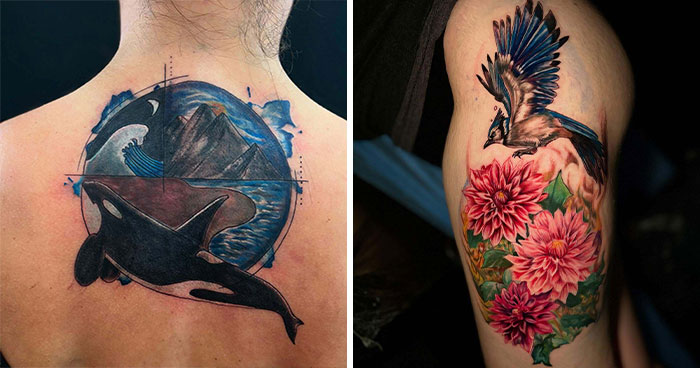 I Realized My Dad’s Tattoo Art Deserves More Attention, So I Put Together 40 Of His Best Pieces