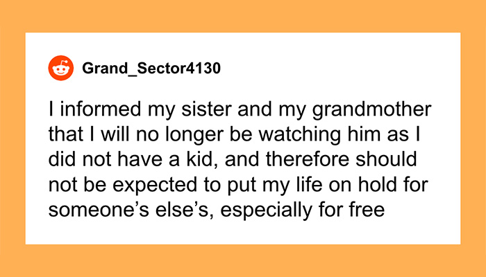 Teen Says Enough After Watching Nephew All Summer For “Only $40”