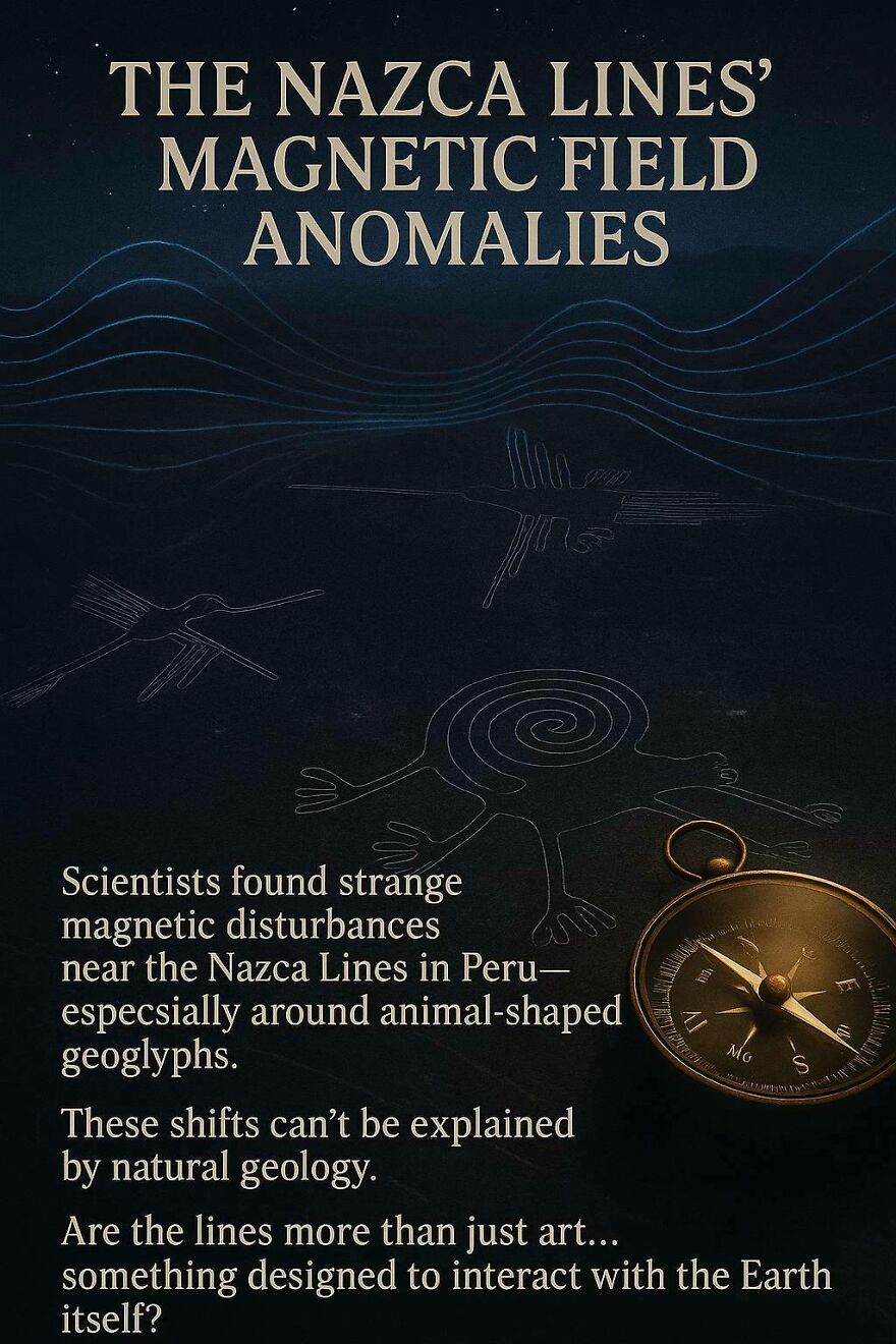 Magnetic field anomalies near Nazca Lines geoglyphs in Peru pose mystery scientists and philosophers still can't answer.