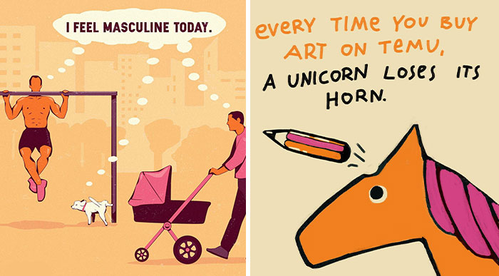 Artist Creates Candid Illustrations That Might Make You Reflect On Our Society (26 New Pics)