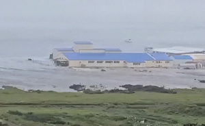 First Tsunami Waves Slam Into Alaska And Japan Amid Frantic Warnings Following Mega Earthquake