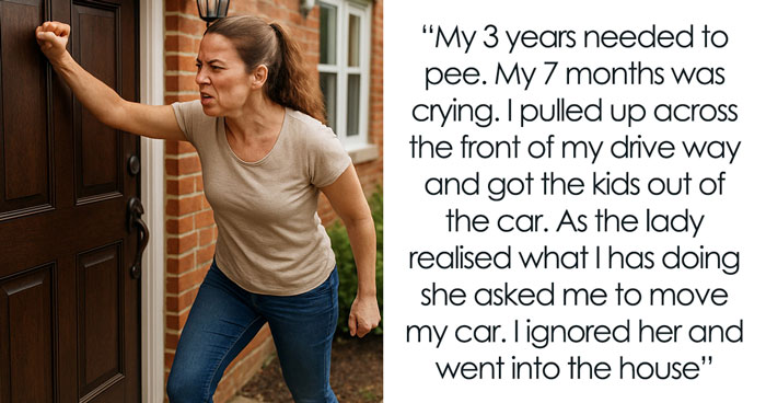 Woman Unabashedly Keeps Parking In Private Driveway, Throws A Violent Fit When She’s Taught A Lesson