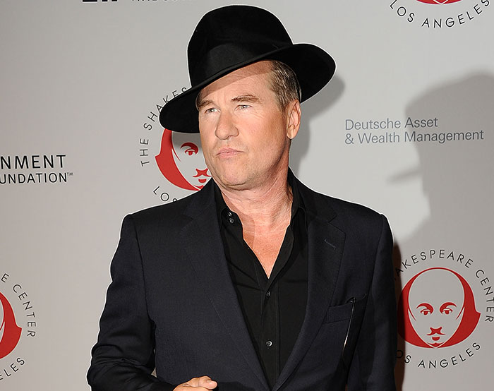 Actor wearing black suit and hat at the Shakespeare Center Los Angeles event, highlighting stars lost this year.