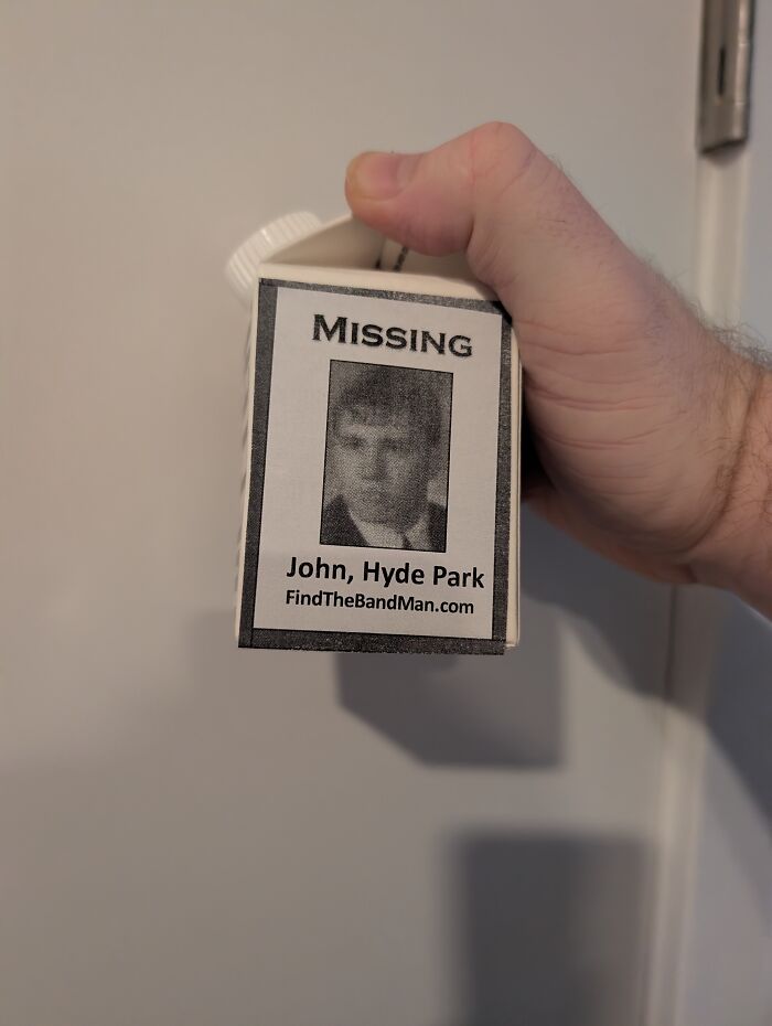 I Tried To Find My High School Friend Using Missing Milk Cartons And Posters, And It Might Work