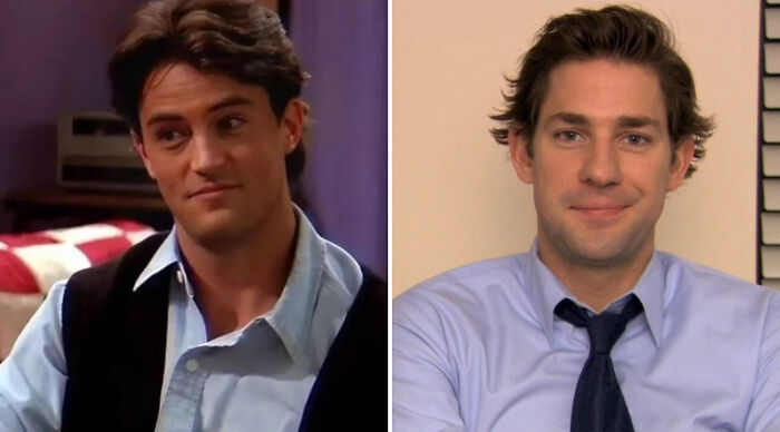 Side-by-side images of two men smiling, representing a comparison for who would win in a fight debate.