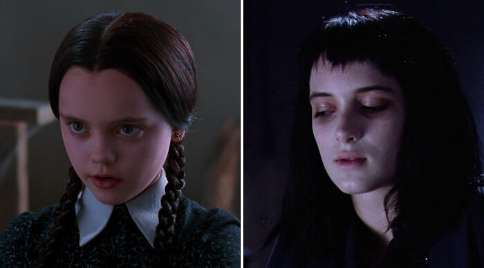 Two young women with dark hair facing each other, depicting a tense moment for who would win in a fight debate.