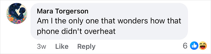 Comment from Mara Torgerson questioning how a phone buried in the yard did not overheat amid a new police warning trend. Comment from Mara Torgerson questioning how a phone buried in the yard did not overheat amid a new police warning trend.
