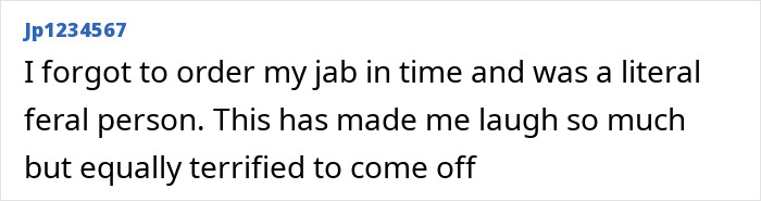 Text post showing a user describing their experience after quitting Mounjaro cold turkey, going viral online.