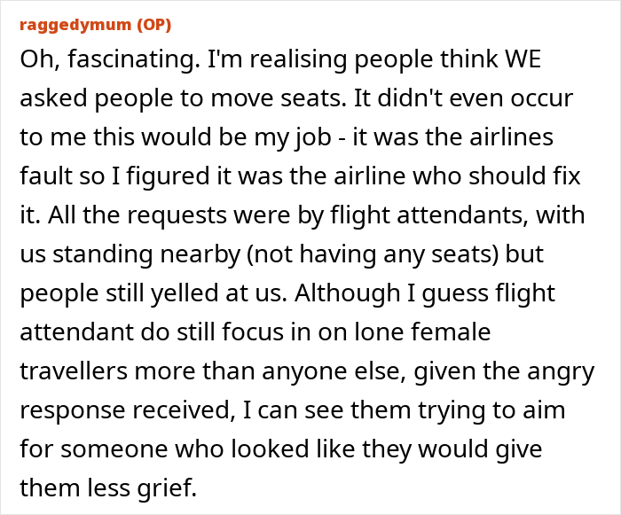 Mom vents online about 6-leg flight experience with a kid who traumatized her, sharing frustrations about airline seat changes.