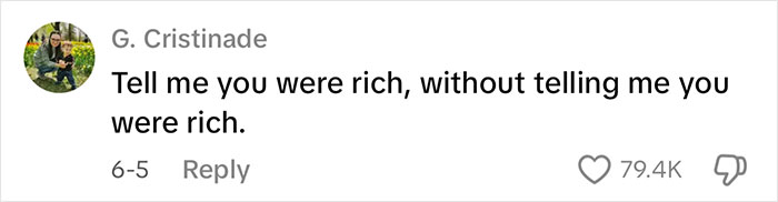 Screenshot of a social media comment with a family historian inspiring others to share their family tree online.