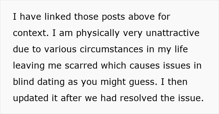 Self-Proclaimed “Unattractive” Man Vents How He’s Forced By Friends To Date, Update Shocks Everyone Self-Proclaimed “Unattractive” Man Vents How He’s Forced By Friends To Date, Update Shocks Everyone