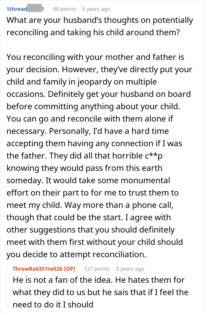 Text excerpt discussing estranged dad seeking cancer reconciliation with daughter he disowned over pregnancy issues.