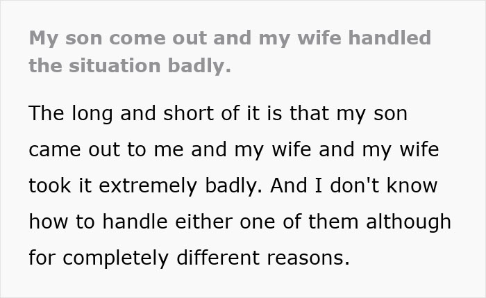 "Just Couldn't Do It Anymore": Husband Chooses Divorce Over Homophobic Wife Of Nearly 20 Years