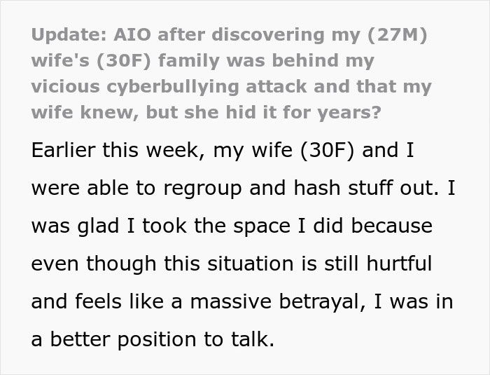 Man Moves On From Intense Cyberbullying That Affected His Business, Wife Decides To Reveal Who Did It - 59