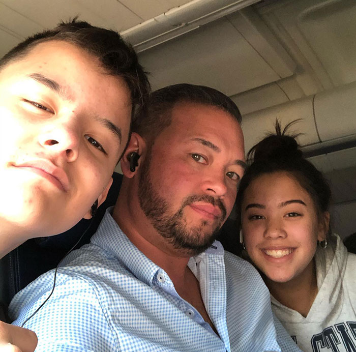 Collin Gosselin with family, highlighting locked up isolated zip tied message shared by Kate and Jon Gosselin&rsquo;s son.