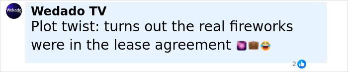 Social media post about lease agreement details involving Katy Perry and Chris Pratt's $15 million property rental dispute. - 18
