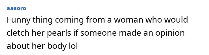 Commenter responds to columnist criticizing Sacha Baron Cohen’s Marvel body calling the opinion repellent to women online. - 20