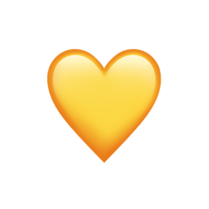 Yellow heart emoji symbol representing online affection and digital communication in heart emoji handbook context. Yellow heart emoji symbol representing online affection and digital communication in heart emoji handbook context.