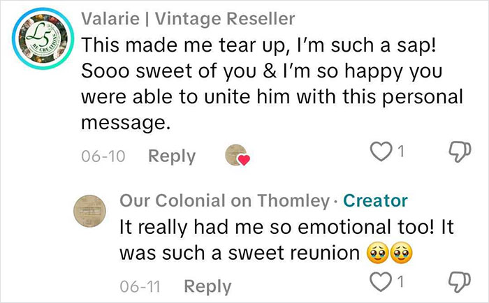 Comments expressing emotional reactions to a woman refusing to keep a painting after reading the message on the back Comments expressing emotional reactions to a woman refusing to keep a painting after reading the message on the back