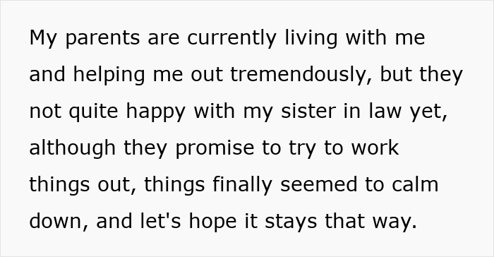 Woman needing family support after devastating news faces drama as sister-in-law feels outshined and causes tension.