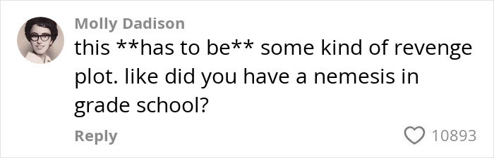 Comment by Molly Dadison questioning if the anti-loneliness club is a cruel prank or revenge plot.