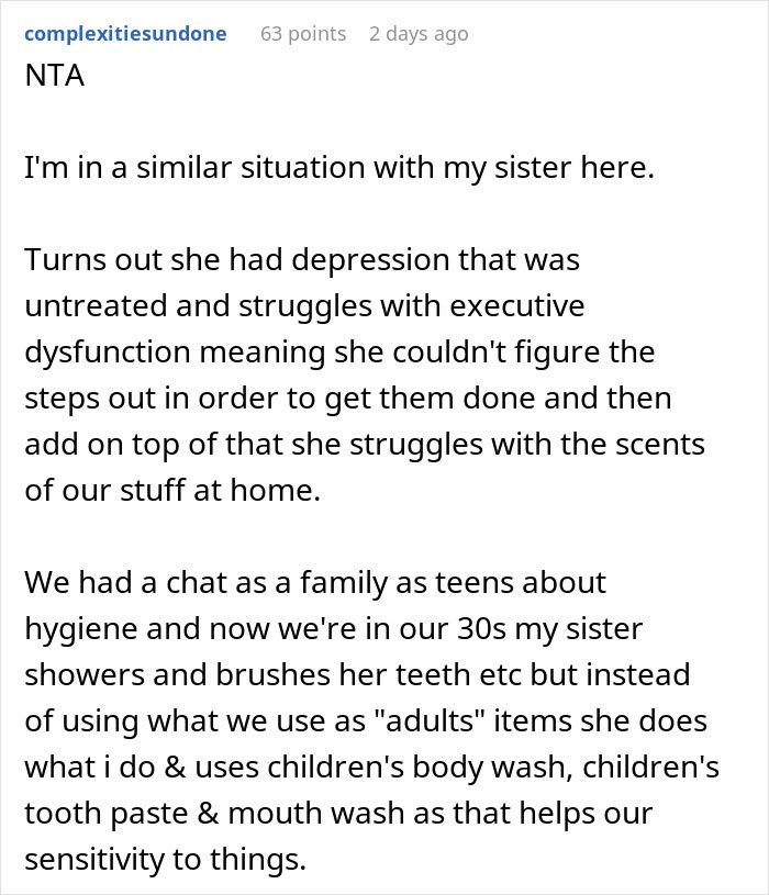 Woman blaming sexism for job rejection receives a harsh reality check from sister in a family discussion.