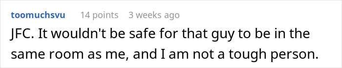 Screenshot of an online comment reacting strongly to a boyfriend trying to stealthily euthanize his girlfriend&rsquo;s dog.