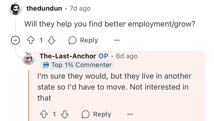 Screenshot of an online conversation discussing life changes after a poor woman dates a rich guy.