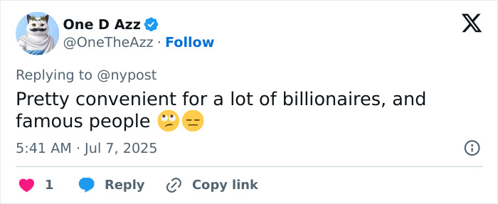 Screenshot of a Twitter reply questioning Epstein jail video missing minutes fueling doubts he acted alone. - 10