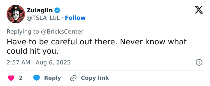 Tweet text mentioning caution about unexpected objects hitting during game, related to viral footage of flying dildo hitting WNBA star. Tweet text mentioning caution about unexpected objects hitting during game, related to viral footage of flying dildo hitting WNBA star.