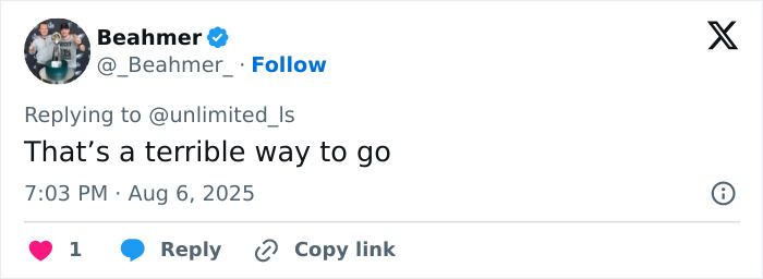 Tweet by Beahmer expressing sorrow over heartbreaking final phone call man made to wife before horrific explosion took him and his 2 daughters.