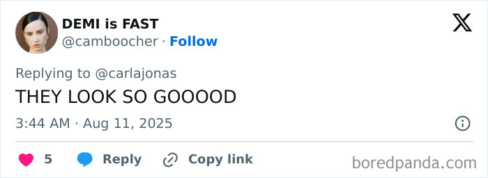 Screenshot of a tweet with fan praising a post related to Nick Jonas revelation about never sitting in bed with his wife, sparking reactions. Screenshot of a tweet with fan praising a post related to Nick Jonas revelation about never sitting in bed with his wife, sparking reactions.