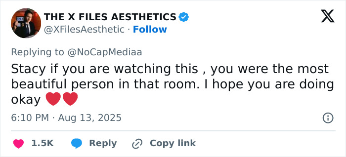 Tweet showing support for Stacy with hearts, amid outrage over Miss Buttaface compared to Zendaya in ugliest woman contest. Tweet showing support for Stacy with hearts, amid outrage over Miss Buttaface compared to Zendaya in ugliest woman contest.