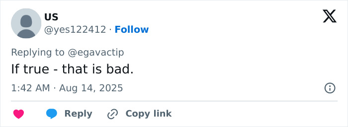 Tweet from user US replying to @egavactip expressing concern about a teen and restaurant server gender dispute.