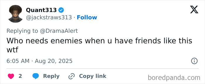 Tweet by user Quant313 expressing disbelief about friends, related to famous streamer passing away live on air after cruelty. Tweet by user Quant313 expressing disbelief about friends, related to famous streamer passing away live on air after cruelty.