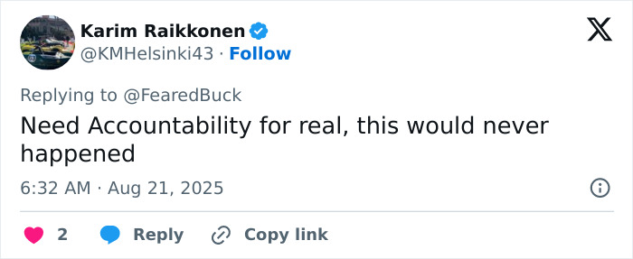 Tweet from Karim Raikkonen calling for accountability after streamer’s horrifying passing live on-air following 10 days of agony. Tweet from Karim Raikkonen calling for accountability after streamer’s horrifying passing live on-air following 10 days of agony.