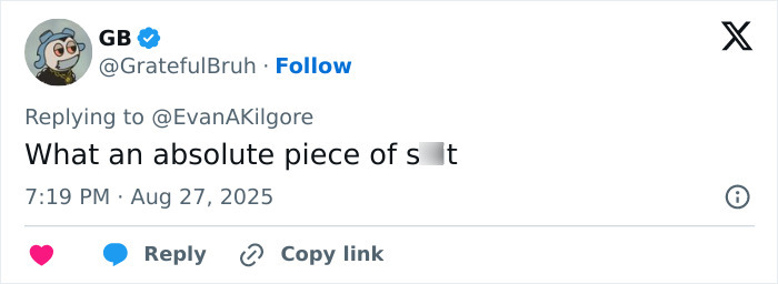 Tweet reply expressing anger and shock about the Minneapolis Catholic school suspect and chilling manifesto video. Tweet reply expressing anger and shock about the Minneapolis Catholic school suspect and chilling manifesto video.