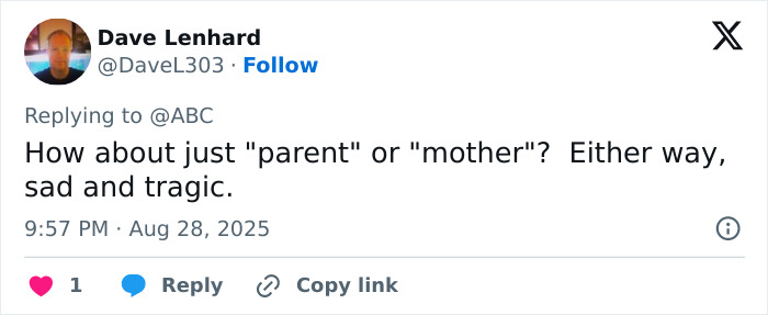 Screenshot of a tweet discussing a momfluencer taking full accountability after her 3-year-old&rsquo;s tragic drowning in a home pool.
