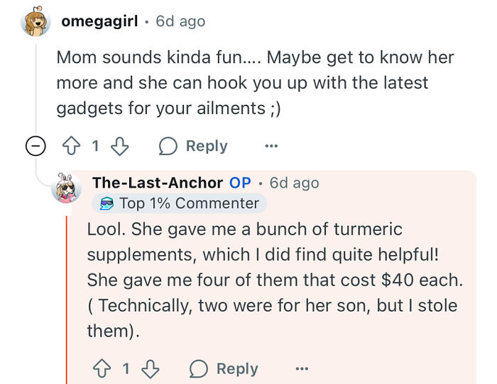 Screenshot of a social media conversation where a poor woman who dates a rich guy shares how that changed her life.