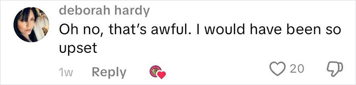 Comment on social media expressing upset about bride&rsquo;s reaction to groom saying his ex&rsquo;s name during vows.