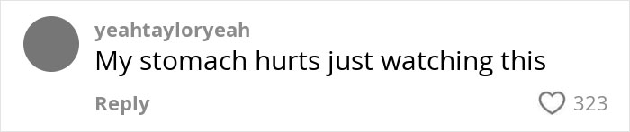 Comment on social media post expressing discomfort, related to American family grocery haul.