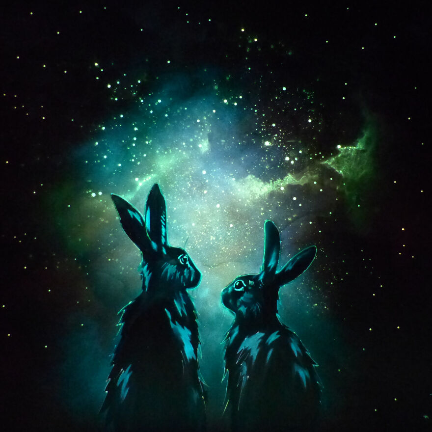 I Painted Some New Animal Glow Art