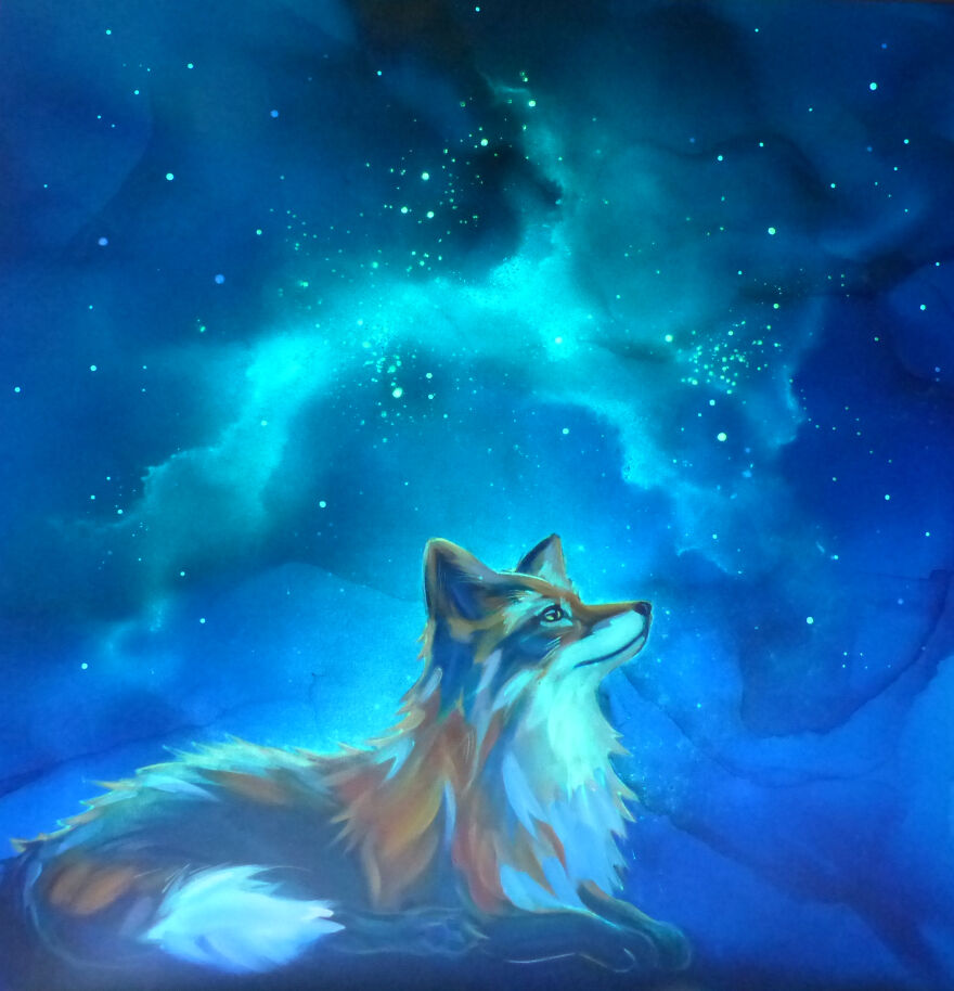 I Painted Some New Animal Glow Art