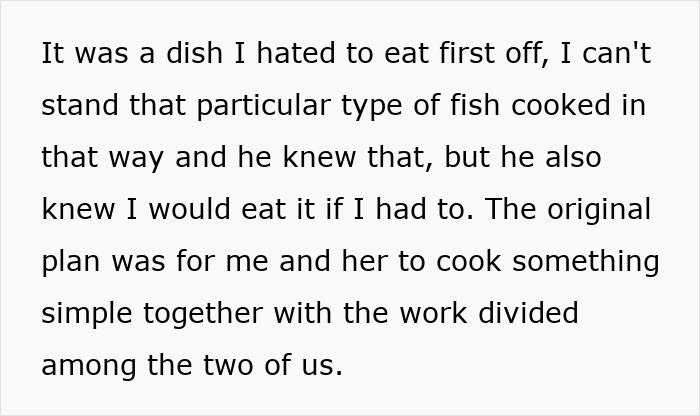 Text excerpt from a woman expressing regret about a trip with friend and husband after plans got ruined and tensions rose.