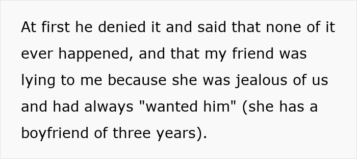 Man pretending to be single at a party, making dumb excuses while girlfriend confronts him about the truth.