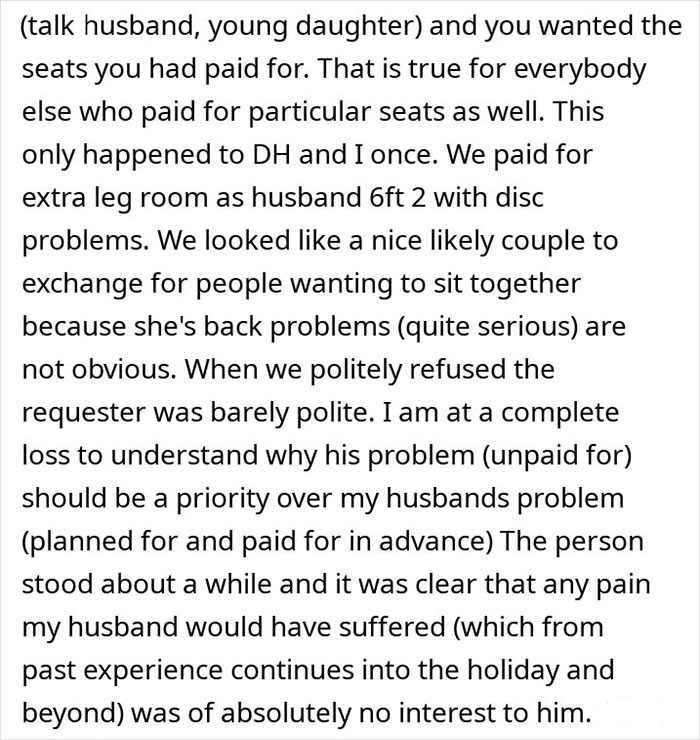 Text post about a mom venting online after a six-leg flight with a kid who traumatized her during travel.